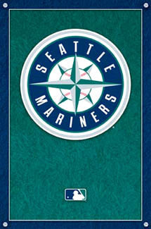 Seattle Mariners Official Logo Poster - Costacos Sports