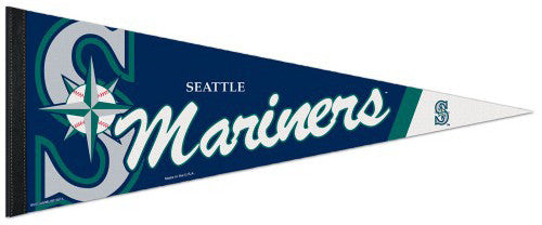 Seattle Mariners Official MLB Baseball Team Premium Felt Pennant - Wincraft Inc.