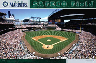 Safeco Field Gameday Seattle Mariners Poster - Costacos Sports