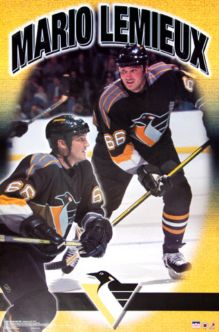 Mario Lemieux "Action 2001" Pittsburgh Penguins Poster - Starline Inc.