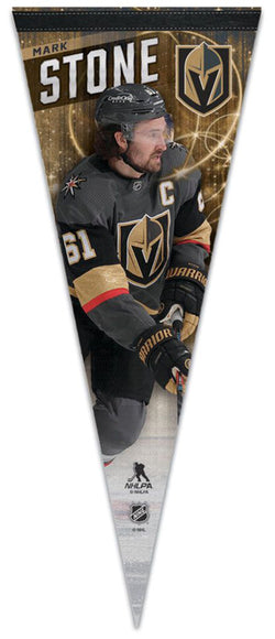 Mark Stone "Superstar" Vegas Golden Knights Official NHL Hockey Premium Felt Collector's Pennant - Wincraft 2021