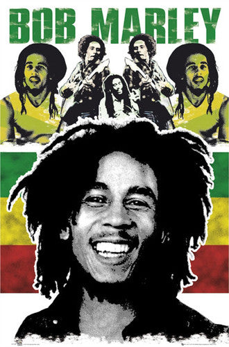 Bob Marley "Rasta Superstar" Reggae Music Legend Poster - GB Eye