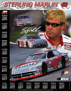 Sterling Marlin "2003" - Time Factory Inc.