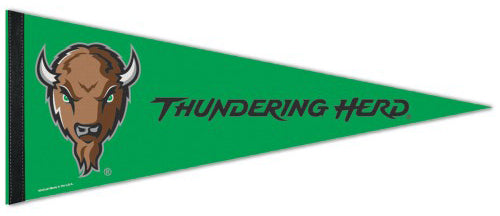 Marshall University Thundering Herd NCAA Sports Team Logo Premium Felt Pennant - Wincraft Inc.