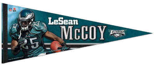 LeSean McCoy "Superstar" Premium NFL Felt Collector's Pennant (2012) - Wincraft