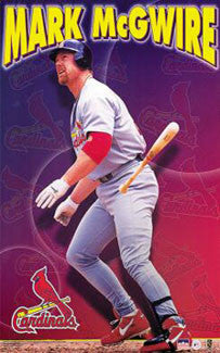 Mark McGwire 70 St. Louis Cardinals Home Run King Poster - Costacos 1998