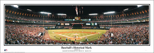 Busch Stadium 1998 "Baseball's Historical Mark" St. Louis Cardinals Panoramic Poster Print - Everlasting