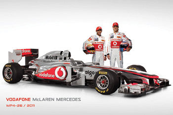 McLaren Mercedes MP4-26 2011 (Hamilton, Button) - Pyramid
