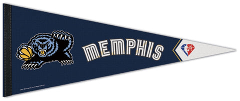Memphis Grizzlies NBA 75th Anniversary City Edition Premium Felt Pennant - Wincraft