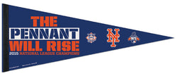 New York Mets 2015 National League Champions Commemorative Premium Felt Pennant - Wincraft