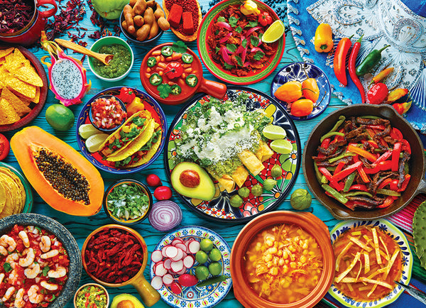 Mexican Cuisine Food Table Kitchen Restaurant Poster - Eurographics Inc.