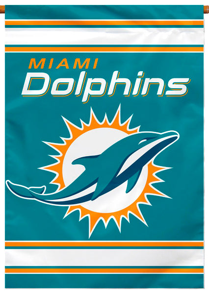 Miami Dolphins Official NFL Football Team Premium Banner Flag - BSI Products