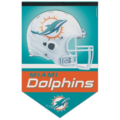 Miami Dolphins Official NFL Football Premium Felt Banner - Wincraft Inc.