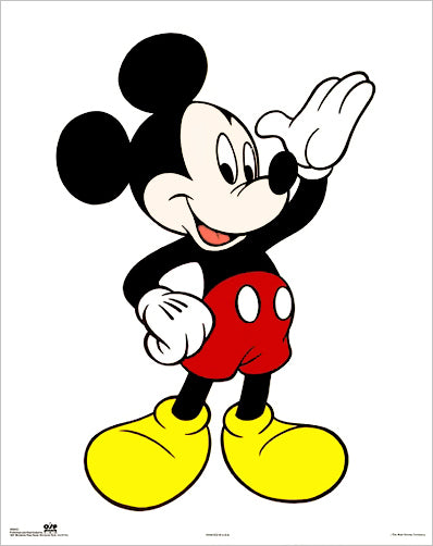Mickey Mouse Hello Classic Disney Poster - OSP Publishing – Sports Poster  Warehouse