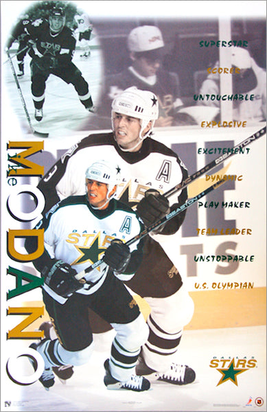 Marty Turco Golden Star Dallas Stars Poster - Costacos 2003