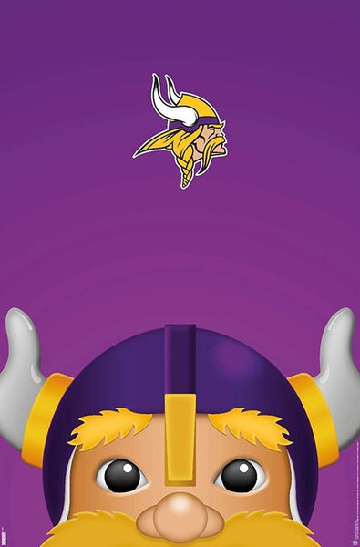 Minnesota Vikings "Viktor Style" NFL Theme Art Poster - S. Preston/Trends Int'l.