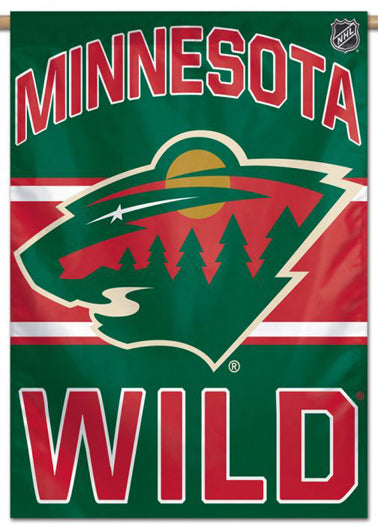 Minnesota Wild Official NHL Hockey Team Premium 28x40 Wall Banner - Wincraft Inc.
