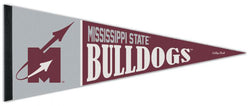 Mississippi State Bulldogs Flying-M-Style (1966-71) NCAA Vintage Collection Premium Felt Collector's Pennant - Wincraft Inc.