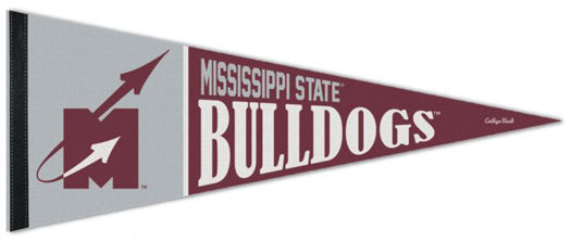 Mississippi State Bulldogs Flying-M-Style (1966-71) NCAA Vintage Collection Premium Felt Collector's Pennant - Wincraft Inc.