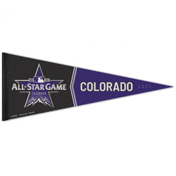 MLB Baseball All-Star Game 2021 (Colorado) Official Premium Felt Commemorative Pennant - Wincraft