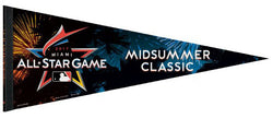 MLB Baseball All-Star Game 2017 (Miami) Official Premium Felt Commemorative Pennant - Wincraft