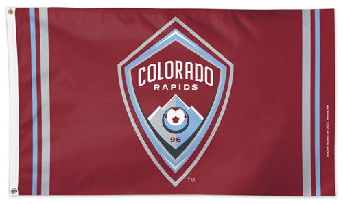 Colorado Rapids Official MLS Soccer DELUXE 3' x 5' Flag - Wincraft Inc.