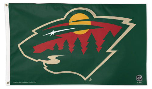Minnesota Wild Official NHL Hockey Deluxe-Edition 3'x5' Team FLAG - Wincraft