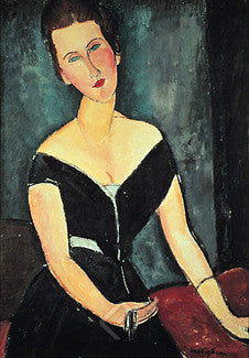 Madame G. Van Muyden (1917) by Amadeo Modigliani - Eurographics