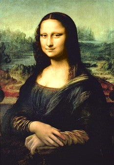Mona Lisa by Leonardo da Vinci Art Poster Reprint - Pyramid (UK)