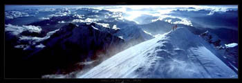 Sommet du Mont-Blanc (Mont-Blanc Summit) 4810m French Alps Mountain Climbing Premium Poster Print