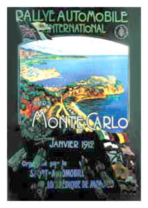 Monte Carlo Rally 1912 - Clouet Vintage Reprints