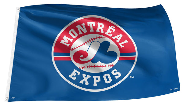 Montreal Expos MLB Baseball Classic 3'x5' Official Team Banner FLAG - The Sports Vault