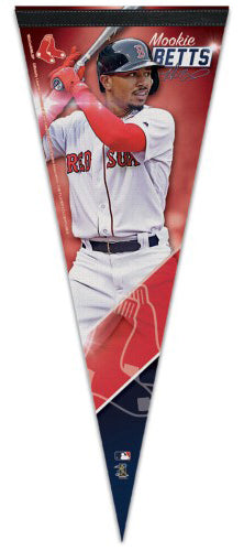 Mookie Betts Boston Red Sox Signature Series Premium Felt Collector's PENNANT - Wincraft
