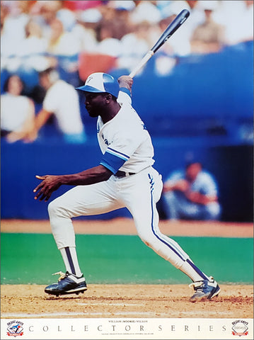 Mookie Wilson "Gapper" Toronto Blue Jays MLB Action Poster - Victory Productions 1990