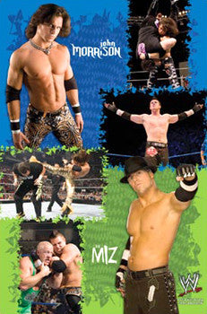 Morrison and The Miz WWE Wrestling Poster - Costacos 2008