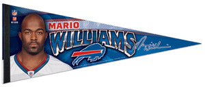 Mario Williams "Buffalo Superstar" Premium Felt Collector's Pennant - Wincraft