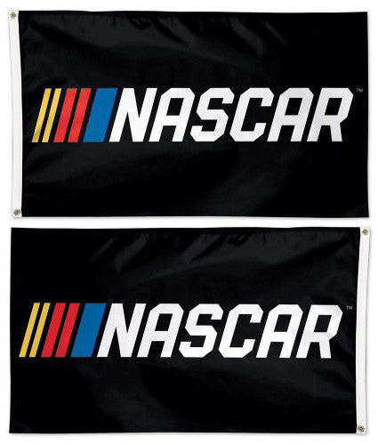 Official NASCAR Logo Huge 3' x 5' 2-Sided DELUXE Banner Flag - Wincraft Inc