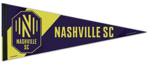 Nashville SC Official MLS Soccer Premium Felt Collector's Pennant - Wincraft Inc.