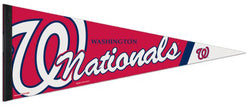 Washington Nationals Official MLB Baseball Premium Felt Collector's Pennant - Wincraft