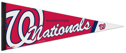Washington Nationals Official MLB Baseball Premium Felt Collector's Pennant - Wincraft
