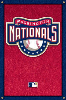 Washington Nationals Original Team Logo (2005-10) Official MLB Baseball Poster - Costacos Sports