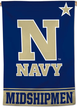 Navy Midshipmen Official NCAA Premium 28x40 Wall Banner - Wincraft Inc.