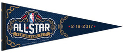 NBA All-Star Game 2017 NEW ORLEANS Premium Felt Collector's Pennant - Wincraft