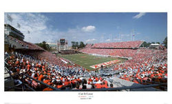 NC State Wolfpack Football "Cut It Loose" Carter-Finley Stadium Gameday Poster Print - Sofa Galleria 2003