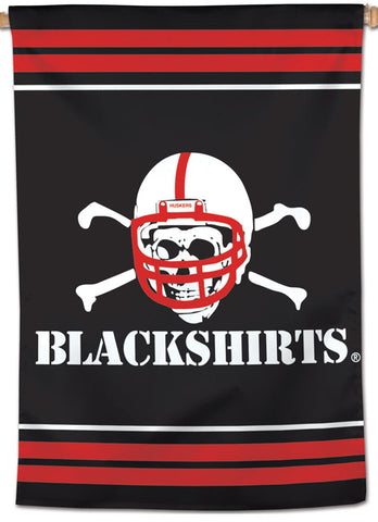 Nebraska Cornhuskers Football BLACKSHIRTS Official NCAA Premium 28x40 Wall Banner - Wincraft Inc.