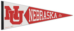 Nebraska Cornhuskers NCAA College Vault 1950s-60s NU-Style Premium Felt Collector's Pennant - Wincraft Inc.