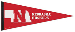 Nebraska Huskers Official NCAA Sports Team Logo Premium Felt Pennant - Wincraft Inc.
