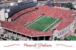 Memorial Stadium "Here Come the Huskers" - Rick Anderson