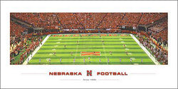 Nebraska Huskers Football "Since 1890" Memorial Stadium Gameday Kickoff Premium Poster Print - Rick Anderson