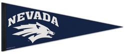 Nevada-Reno Wolfpack Official NCAA Team Logo Premium Felt Collector's Pennant - Wincraft Inc.